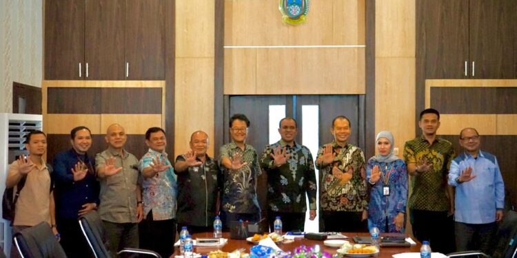 Audeinsi dengan Pj. Bupati Langkat, Korea Selatan akan Hibahkan Dana ke Kabupaten Langkat.