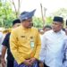 Bobby Nasution Kenakan Busana Adat Melayu di Halal Bihalal Pemkab Langkat, PJ Bupati Langkat Sambut dengan Senyum Bahagia