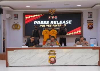 Polres Sintang Merelease Sejumlah Pengungkapan Kasus Tindak Pidana Pencurian Di Wilayah Hukum Polres Sintang