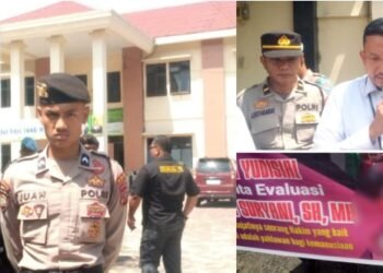 Gara – Gara Vonis 4 Kali Lipat Dari Tuntutan Jaksa, Kantor Pengadilan Negeri Sibolga Di Demo