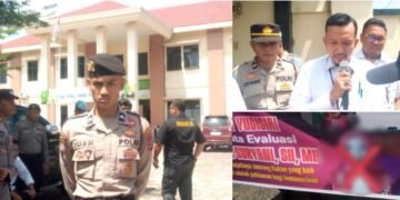 Gara – Gara Vonis 4 Kali Lipat Dari Tuntutan Jaksa, Kantor Pengadilan Negeri Sibolga Di Demo