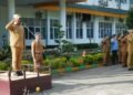 Dalam Apel Gabungan Pj Bupati Langkat Sampaikan 2 Pesan Penting Kepada Seluruh ASN Pemkab Langkat.