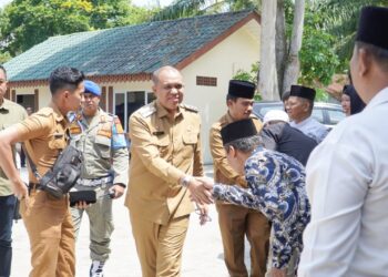 Hadir di Halal Bihalal Dinas Pendidikan Langkat, PJ Bupati Sampaikan Arahan Penting Terhadap Sekolah.