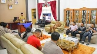 Pj. Bupati Tapanuli Tengah Sumut Dr. Riyanta,SH.MH Tandatangani NPHD Bersama TNI – POLRI