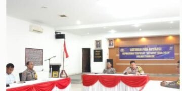 Polres Sibolga Tapanuli Tengah, Latihan Pra Oos Ketupat Tiba 2024