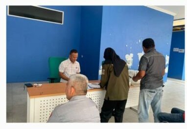Antisipasi Kecelakaan, Polres Dan Dishub Sibolga Laksanakan Test Urine Bagi Sopir Bus Mudik