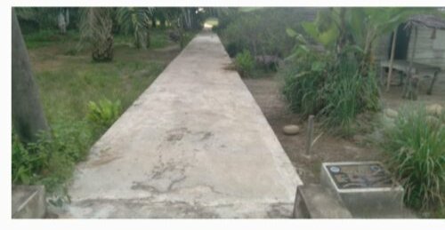 Kepala Desa Hurlang Muara Nauli Kec. Sorkam Tapanuli Tengah Minta Warganya Mengawasi Kegiatan Pembangunan Desa.
