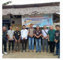 Kepala Desa Hurlang Muara Nauli Kec. Sorkam Tapanuli Tengah Minta Warganya Mengawasi Kegiatan Pembangunan Desa.