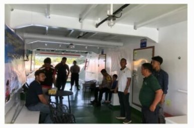 Polres Sibolga Laksanakan Test Urine 18 Awak Kapal Harmoni.