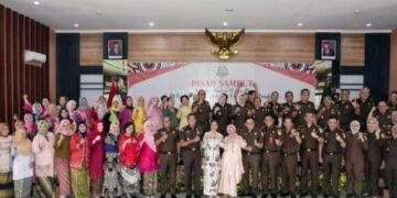 Wakajati Jawa Tengah Pisah Sambut Dengan Wakajati Baru Dr. Sugeng Riyanta,SH.MH