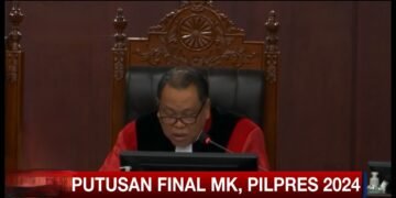 Putusan Final Mahkamah Konstitusi Tolak Seluruh Gugatan Pemohon 01 Dan 03.