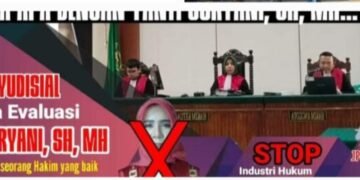Aliansi Masyarakat Anti Penindasan Demo ke Pengadilan Negeri Sibolga.