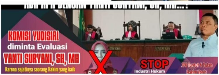 Aliansi Masyarakat Anti Penindasan Demo ke Pengadilan Negeri Sibolga.