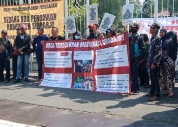 Pelita Prabu Sidoarjo Dukung KPK Jemput Paksa Bupati Sidoarjo Non Aktif Ahmad Muhdlir Ali