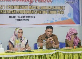 Pj. Sekdakab Tapanuli Tengah Resmi Buka Kegiatan Aksi 1 Penurunan Stanting