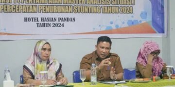 Pj. Sekdakab Tapanuli Tengah Resmi Buka Kegiatan Aksi 1 Penurunan Stanting