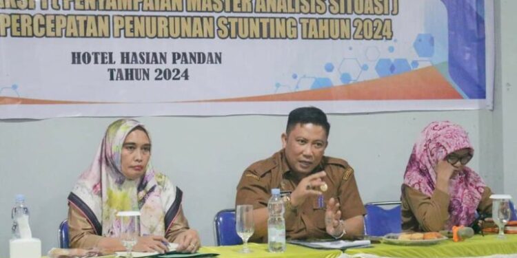 Pj. Sekdakab Tapanuli Tengah Resmi Buka Kegiatan Aksi 1 Penurunan Stanting
