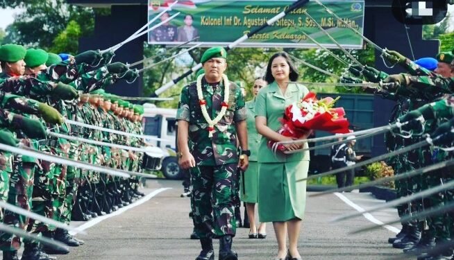 Kolonel Inf, Tagor Rio Pasaribu dipercayakan menjabat sebagai Komandan Korem (Danrem) 022/Pantai Timur