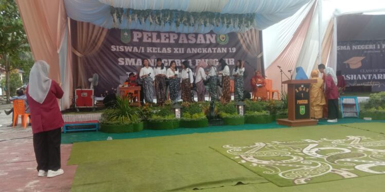 SMA N 1 Muara Basung Bengkalis, Laksanakan Acara Pelepasan Siswa/i Kelas XII Angkatan ke-19 Tahun 2024.