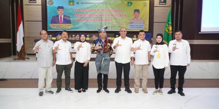 Pj Bupati Langkat tekankan keseriusan para Kepala Perangkat Daerah kembangkan pariwisata
