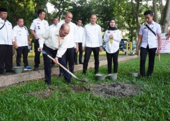 Pj Bupati Langkat Faisal Hasrimy start bangun ruang terbuka hijau di 10 Kecamatan se-Kabupaten Langkat