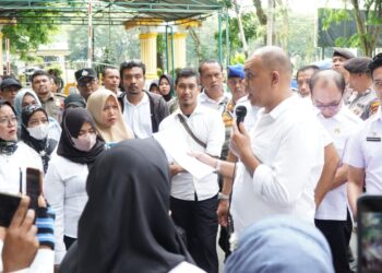 Pj Bupati Langkat Temui Aliansi Guru Honorer peserta PPPK tahun 2023 Langkat