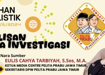 Pelatihan Jurnalistik Pelita Prabu Jawa Timur.