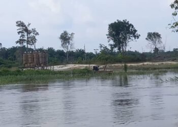 Tambang Emas PT. SPM Harus Bertanggung Jawab Terhadap Kerusakan Lingkungan Sungai Kapuas Di Desa Inggis