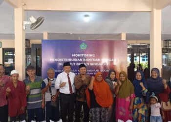 Plt Bupati Sidoarjo dan Agenda Bantuan Sosial