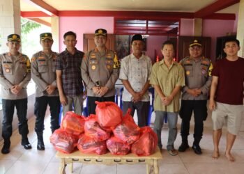 Kapolres Metro Depok Pimpin Langsung Pengamanan Waisak Di Wihara Gayatri Tapos