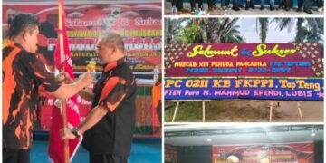 Muscab XII, Agus Fitriadi Panggabean Terpilih Jadi Ketua MPC PP Tapanuli Tengah Periode 2023. – 3027