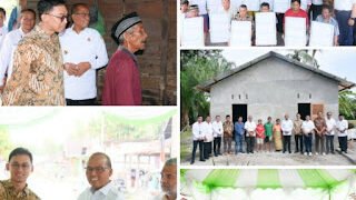 Program Pj. Bupati Tapteng “Membara” Berbuah Manis, Bank BTN Kucurkan Bantuan RTLH