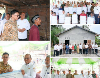 Program Pj. Bupati Tapteng “Membara” Berbuah Manis, Bank BTN Kucurkan Bantuan RTLH