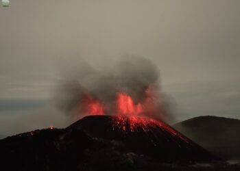 Release BMKG Erupsi Gunung Ruang