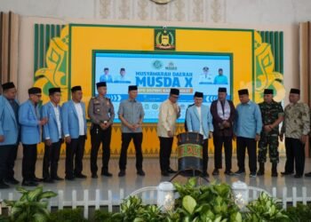 Dalam Pembukaan Musda, Pj Bupati Langkat Berharap BKPRMI dapat Ciptakan Generasi Religius