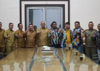 Pj Bupati Langkat Sambut Hangat Audiensi PKN di Rumah Dinas