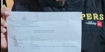 Jurnalis RNN.com Biro Kabupaten Melawi Supardi Nyot Di Ancam Pengusaha Emas Dengan Menggunakan Senjata Pistol.
