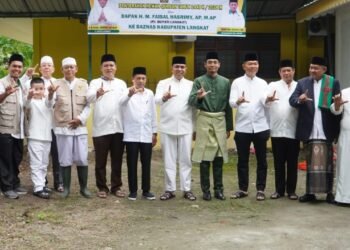 Ikuti Shalat Idul Adha di Stabat Pj Bupati Langkat Sebar Hewan Qurban ASN 2024