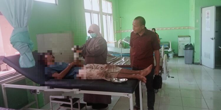Polsek Cariu Amankan Diduga Pelaku Pencurian Gabah Padi di Desa Sukajadi Yang Sempat Di Amuk Warga Masyarakat
