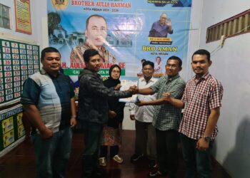 Bro Aman Deklarasikan Dukung Aulia Rachman Jadi Walikota Medan