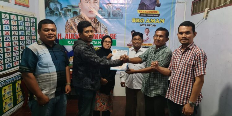 Bro Aman Deklarasikan Dukung Aulia Rachman Jadi Walikota Medan