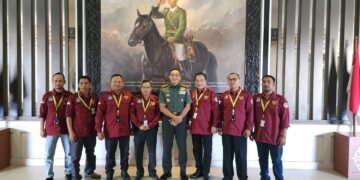 Pangdam VI Mulawarman Terima Audensi Pengurus DPW RATU PRABU Propinsi Kalimantan Timur