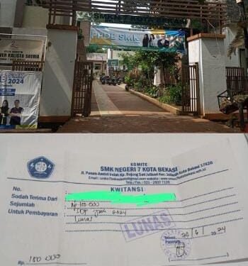 Kepsek SMKN 7 Kota Bekasi Akui Pungut Uang Pada Siswa Untuk Bangun Sekolah