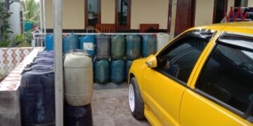 Merasa Punya Bekingan Inisial (A) Penimbun BBM Bersubsidi Ilegal Jenis pertalite,Solar Merasa Kebal Hukum