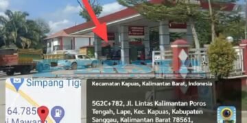 Lapor,Pak Kapolda Kalbar, Pak Erik Tohir..SPBU 64.785.05 di Duga Layani Antrian BBM Bersubsidi Besar besaran, Rakyat Minta Segera Lakukan Penindakan