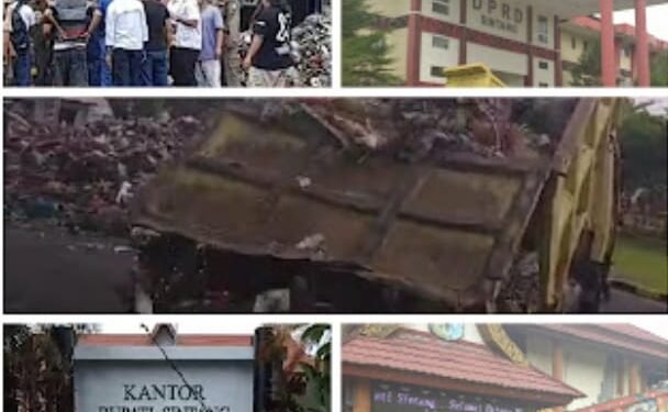 Viral Kantor Bupati Dan DPRD Sintang Halaman Di Jadikan Tempat Pembuangan Sampah