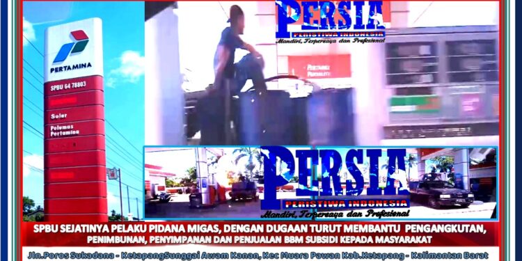 Lapor Pak Kapolri dan Pak Kapolda Serta BPH Migas Usut Tuntas SPBU 64.788.03 Menjadi Tempat Sarang Mafia BBM Bersubsidi