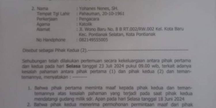 Oknum Polisi Dan Oknum Pengacara Lakukan Perdamaian Secara Sepihak Dan Diam Diam