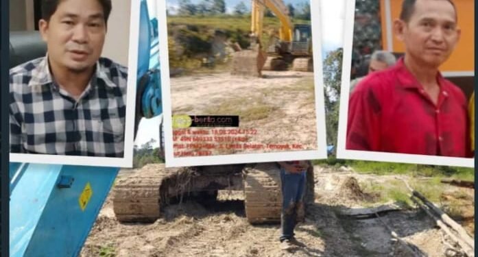 SN Dan Tim Menyoroti Pemberitaan Yang Tidak Akurat Dari Media Dutacyber.Com Tentang Aktivitas Peti Di Desa Beringin Yang Berimbas Kepada Dirinya