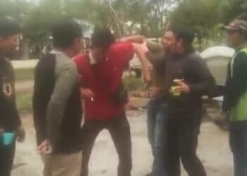 Seorang Wartawan Dianiaya,Karena Viral Diberitakan Pelaksanan Proyek Rumah Dinas